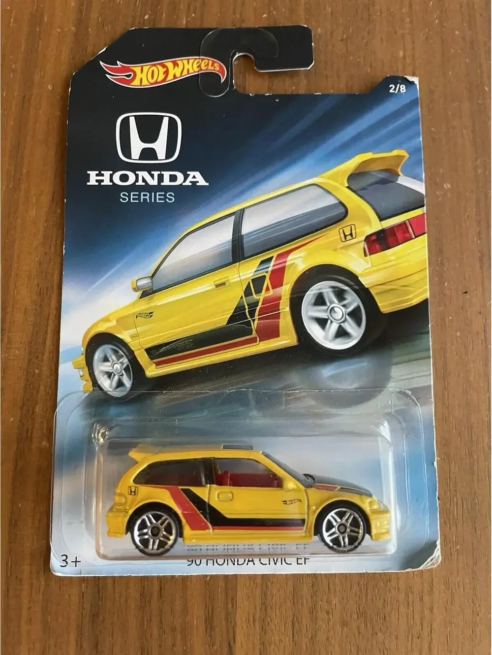 Hot Wheels Walmart Exclusive Honda Series #2/8 Honda Civic EF 2018 Diecast Car
